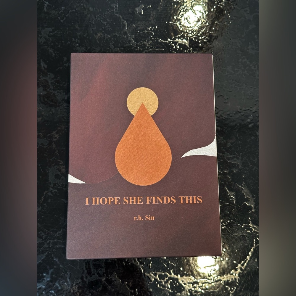 R.H. SIN “I HOPE SHE FINDS THIS” BOOK SET